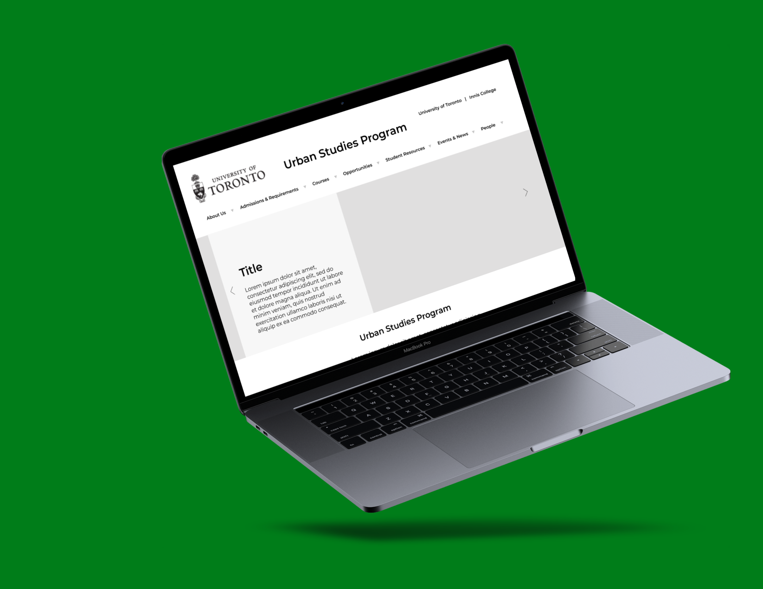 picture of urban studies